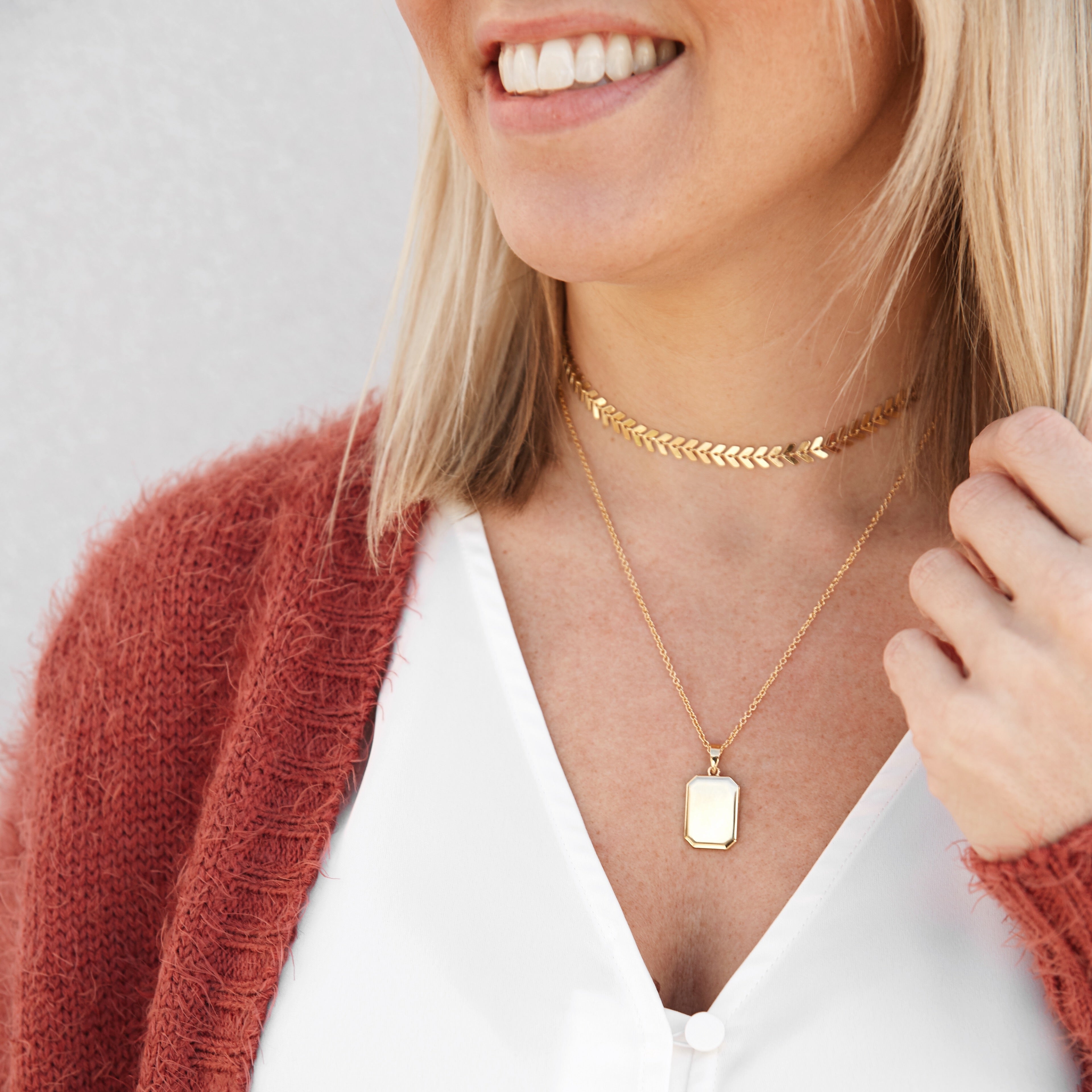 14K Gold Fiora Choker