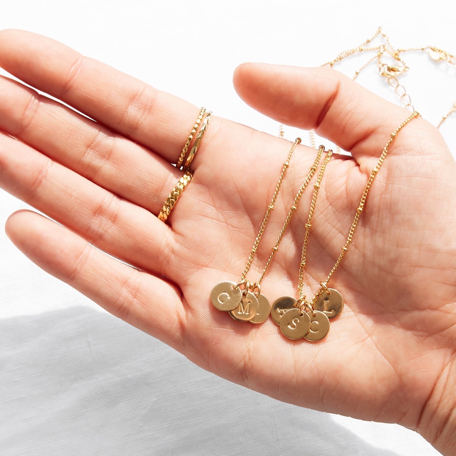 14K Gold Serene Fine Band Ring