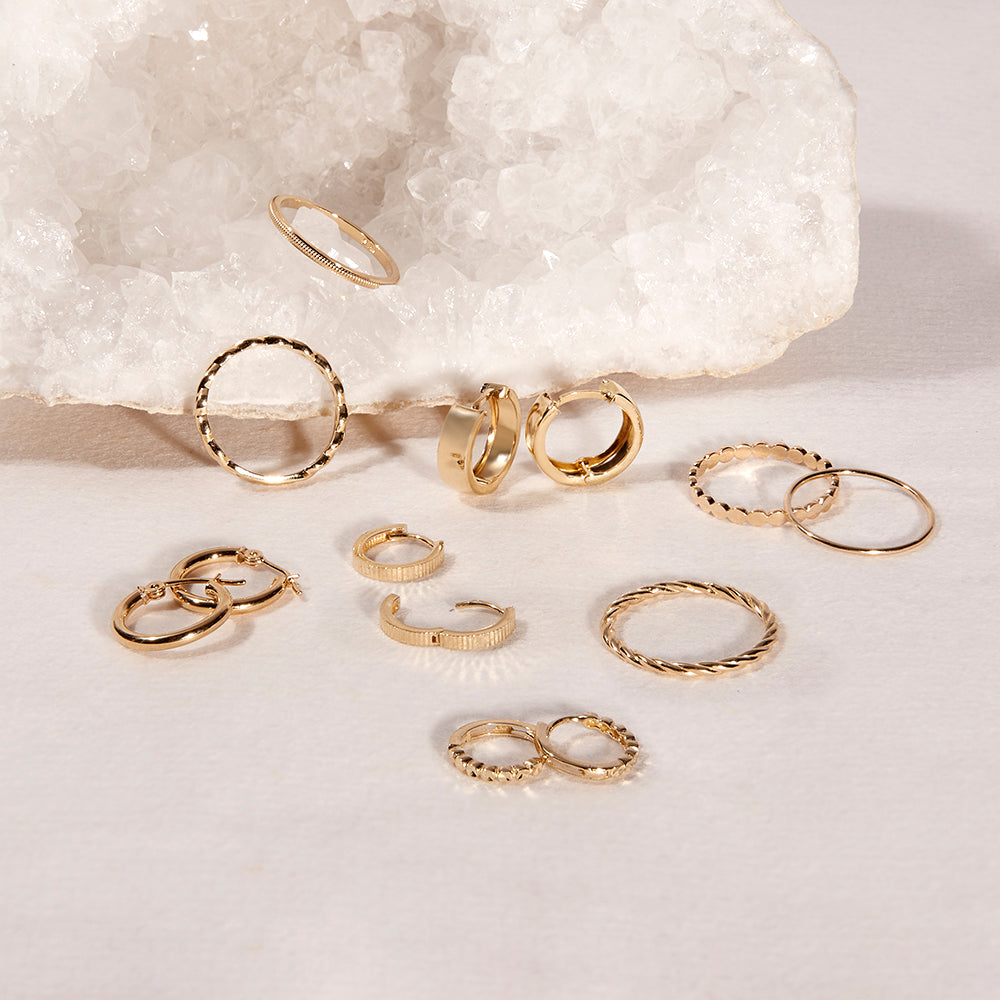 14K Gold Eterna Fine Band Ring