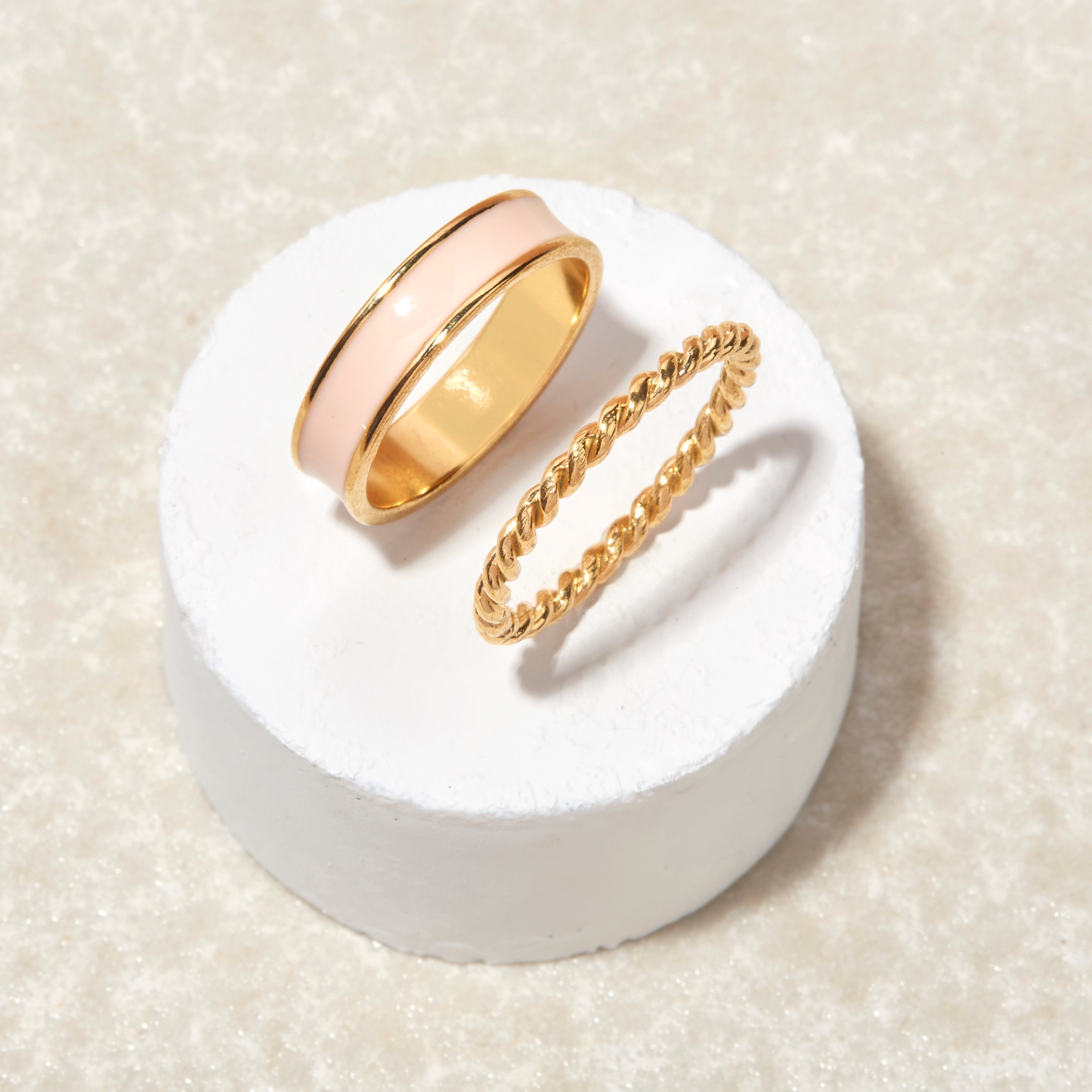 14K Gold Marina Rope Ring