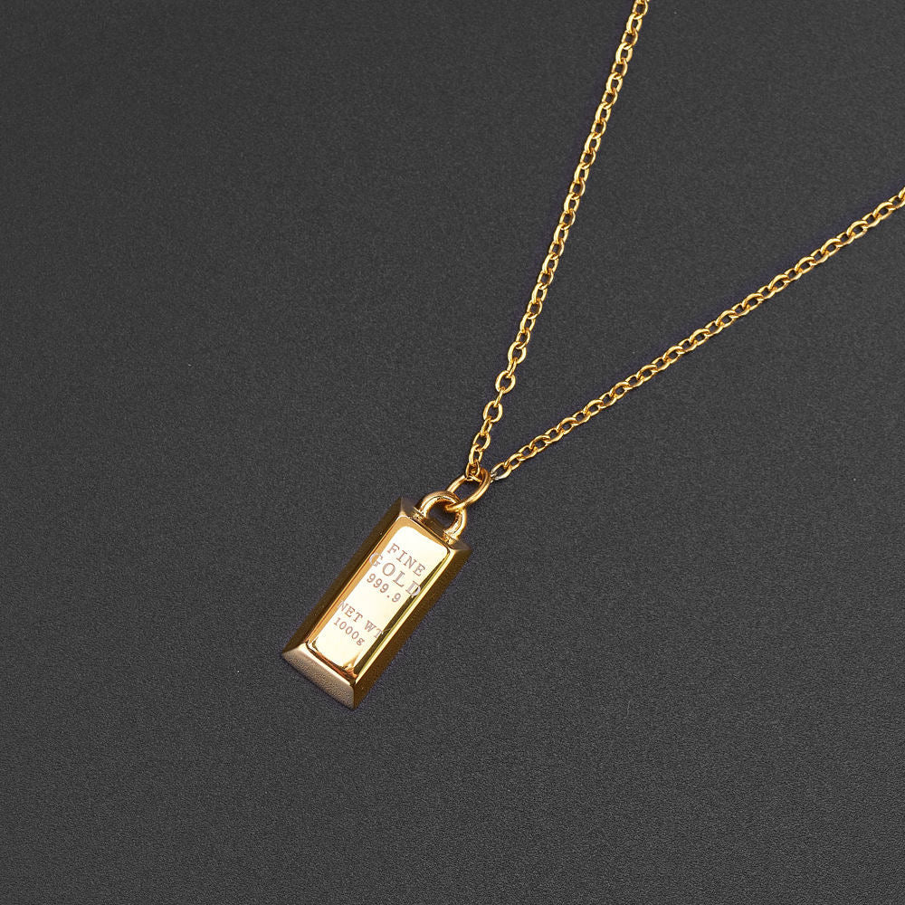 10K Gold Wealthy Nuggets Necklace