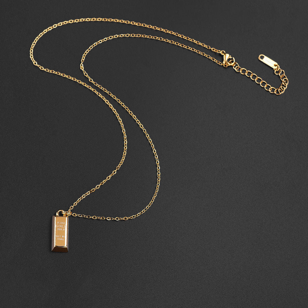 10K Gold Wealthy Nuggets Necklace