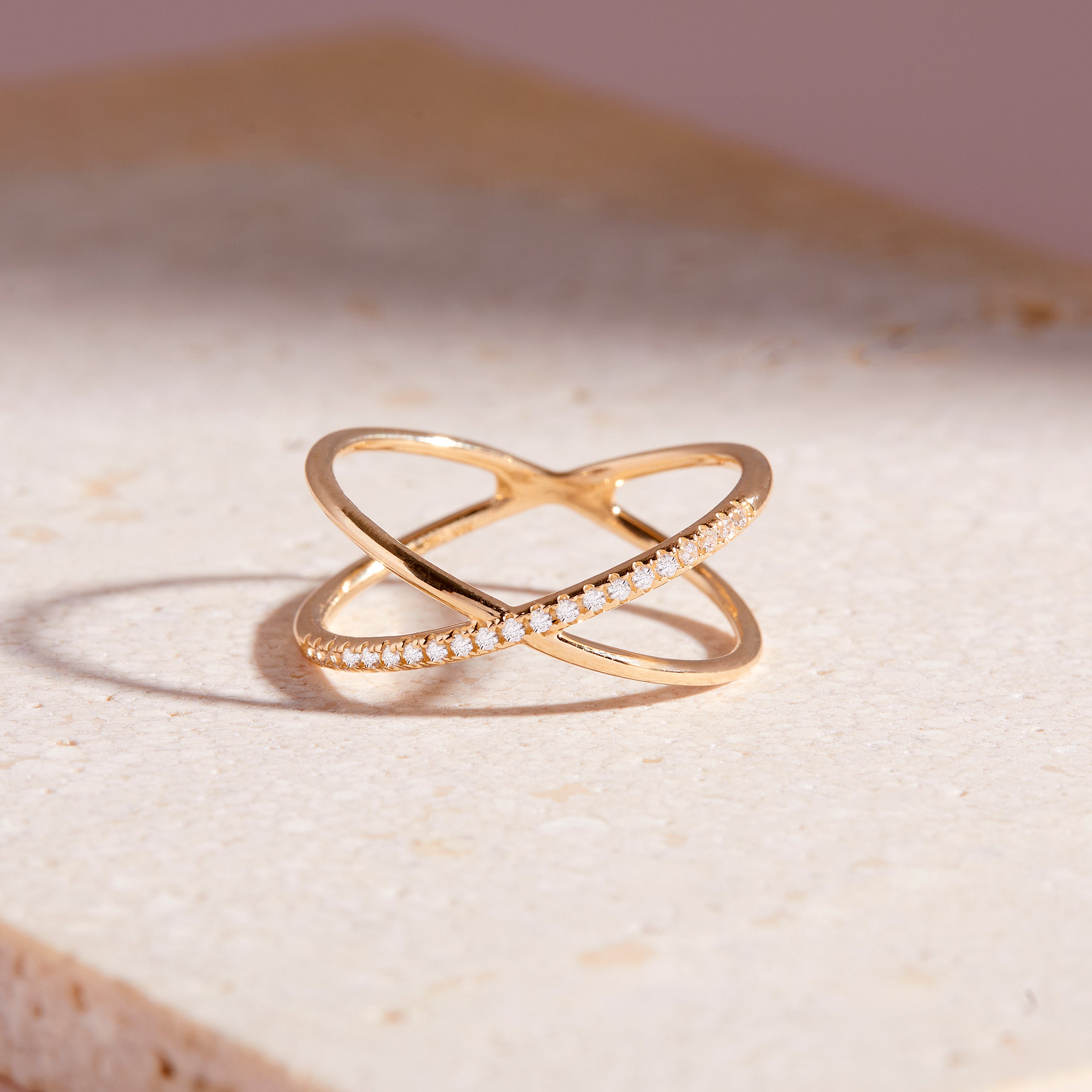 14K Gold Aurelia Diamond Ring