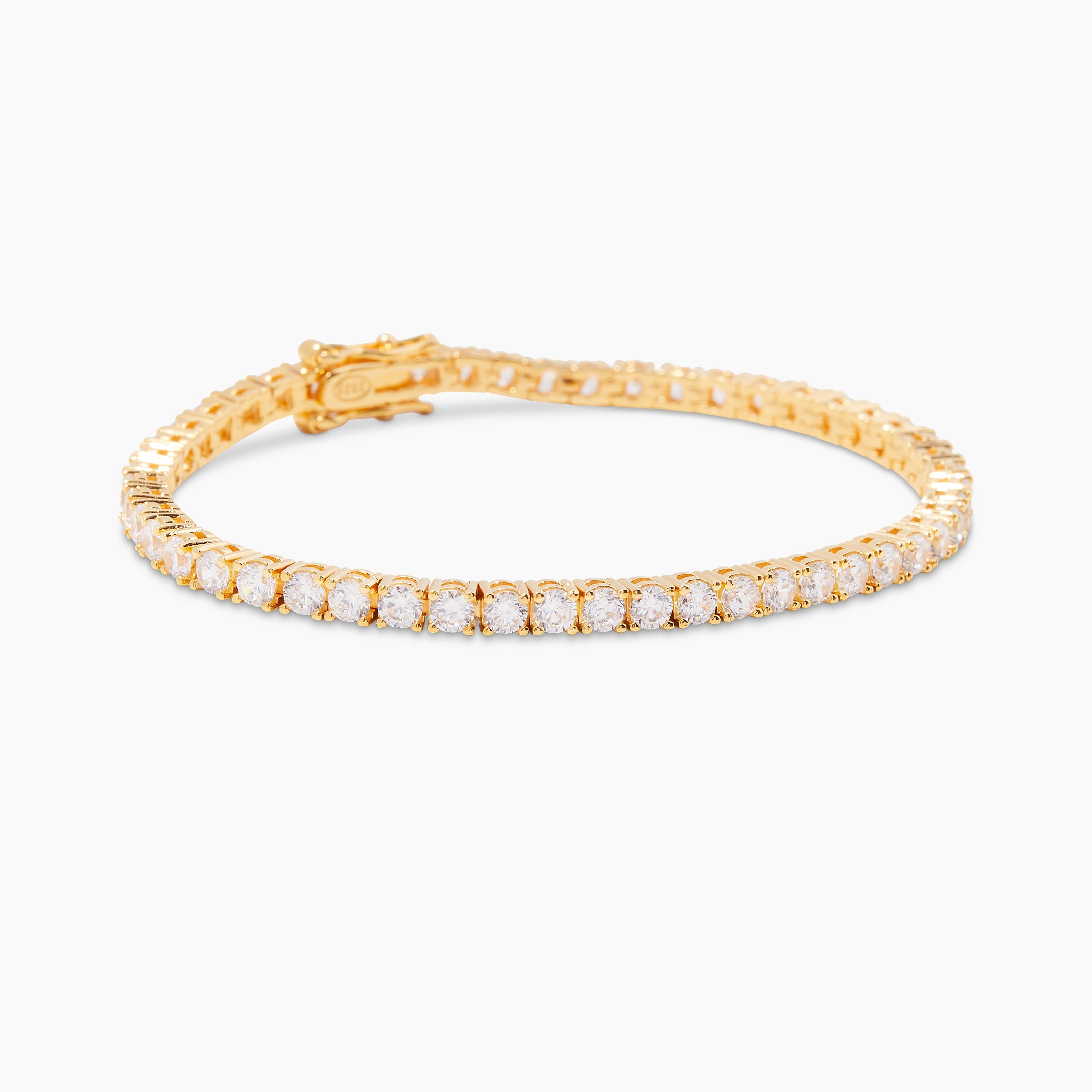 14K Gold Evelina Tennis Bracelet