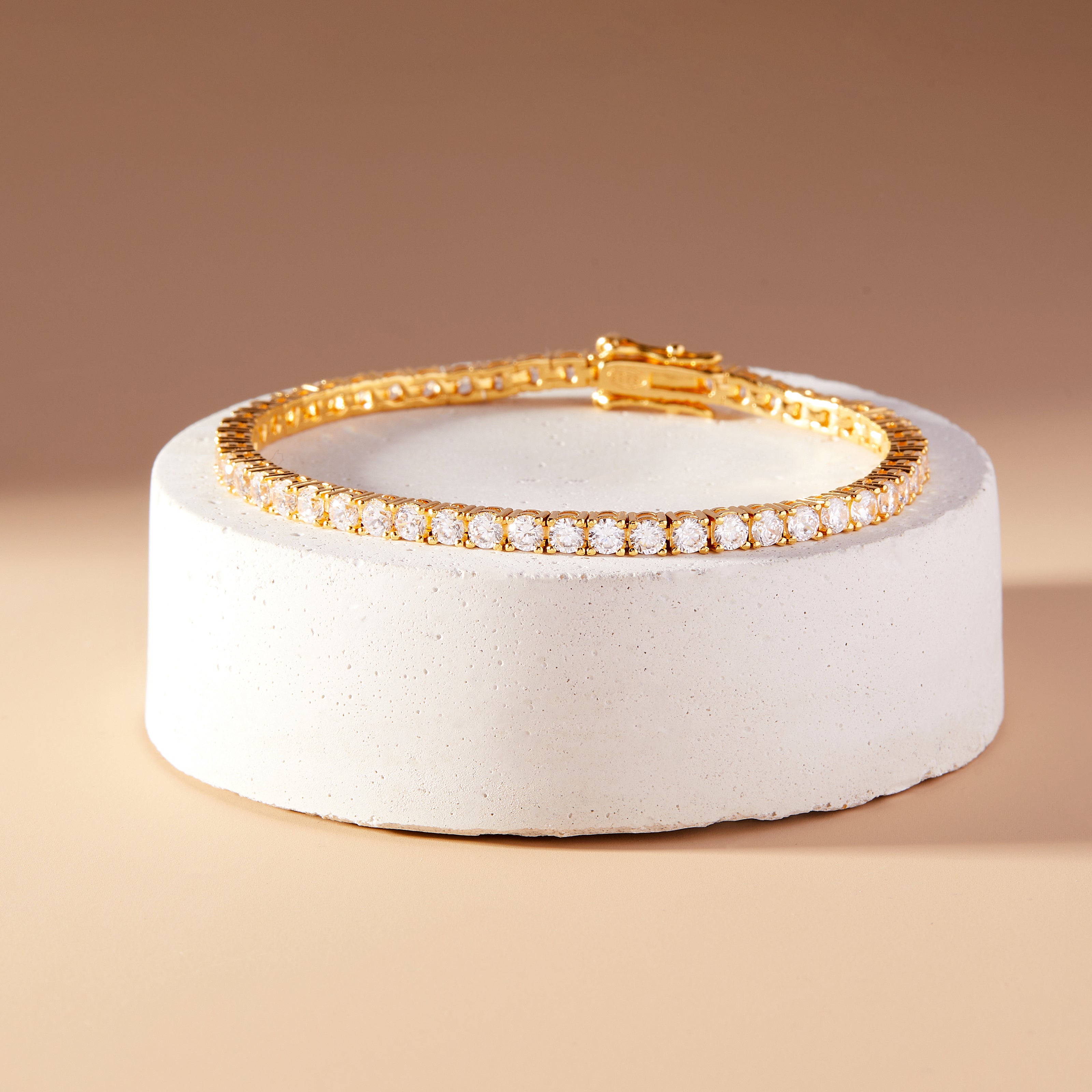 14K Gold Evelina Tennis Bracelet