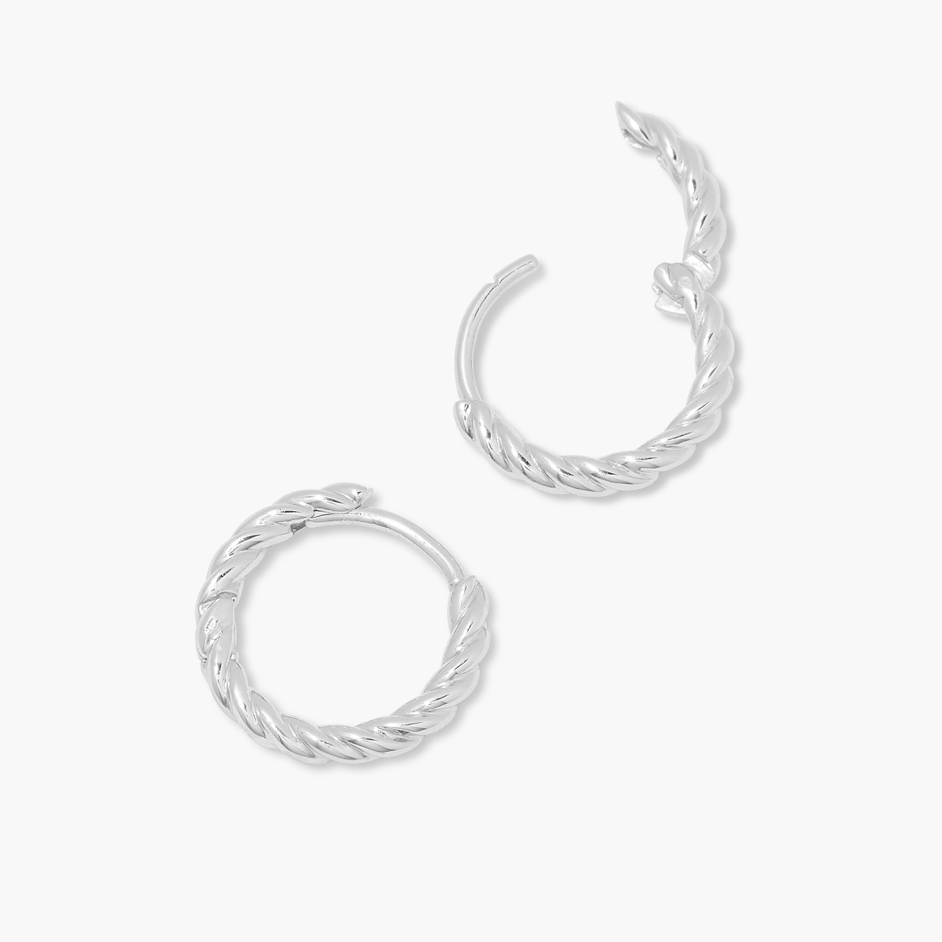 14K Gold Elara Classic Hoops