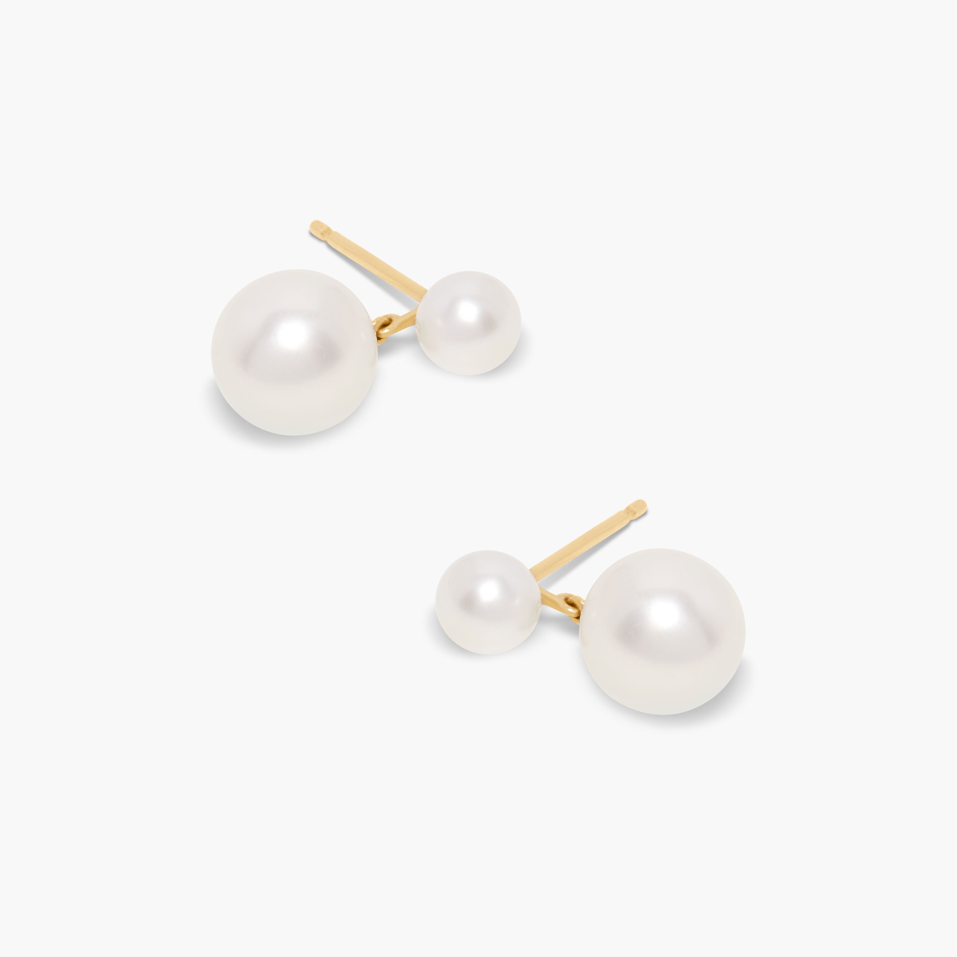 14K Gold Aurelle Pearl Drop Earrings