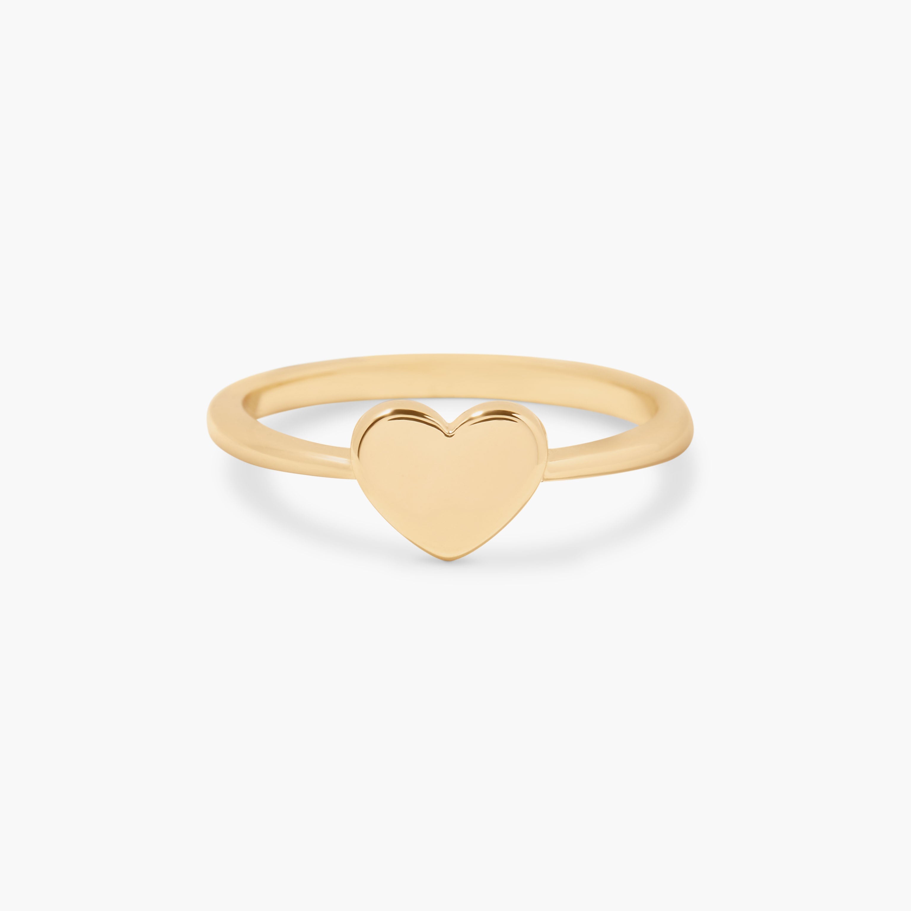 14K Gold Amoura Heart Ring