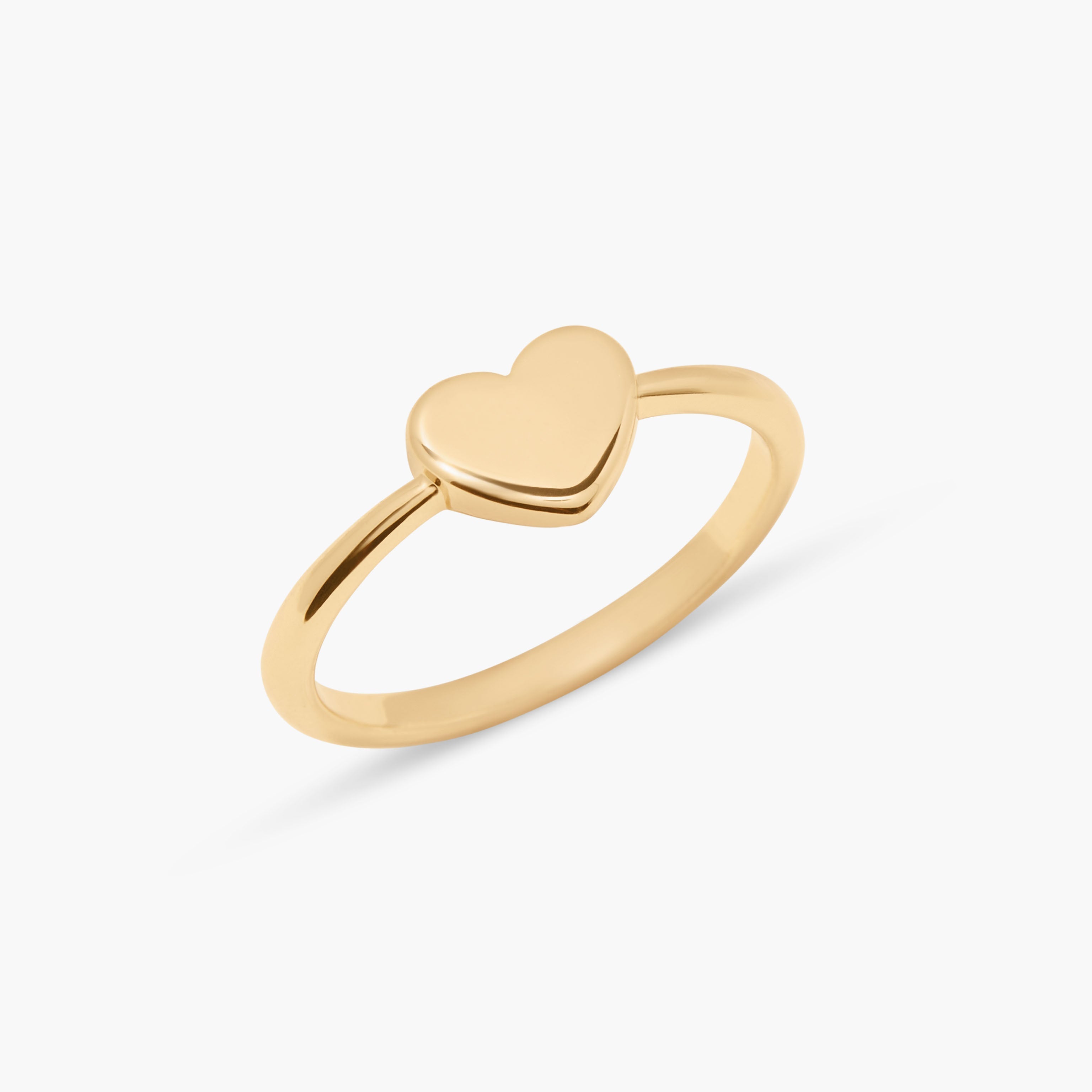 14K Gold Amoura Heart Ring