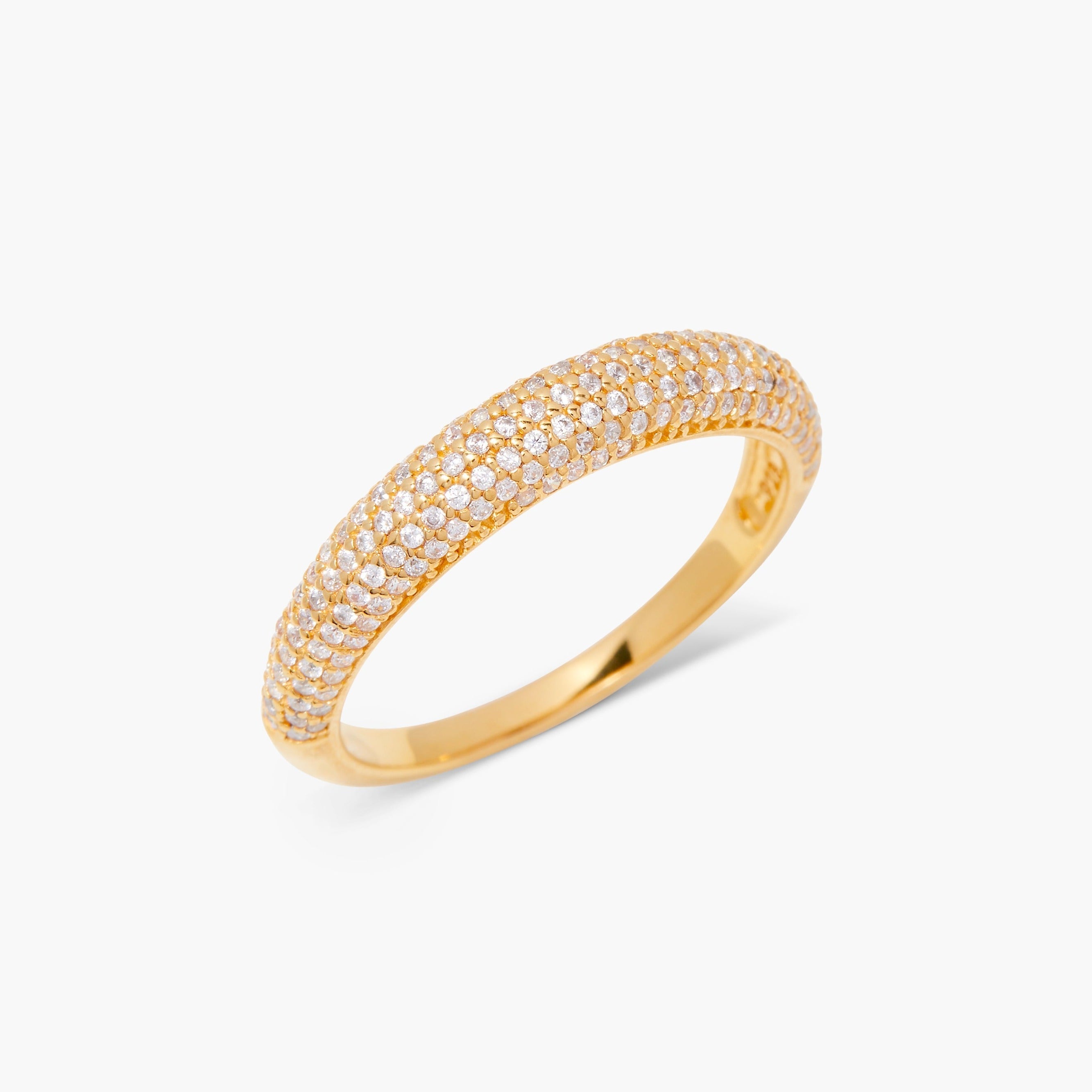14K Gold Elara CZ Ring