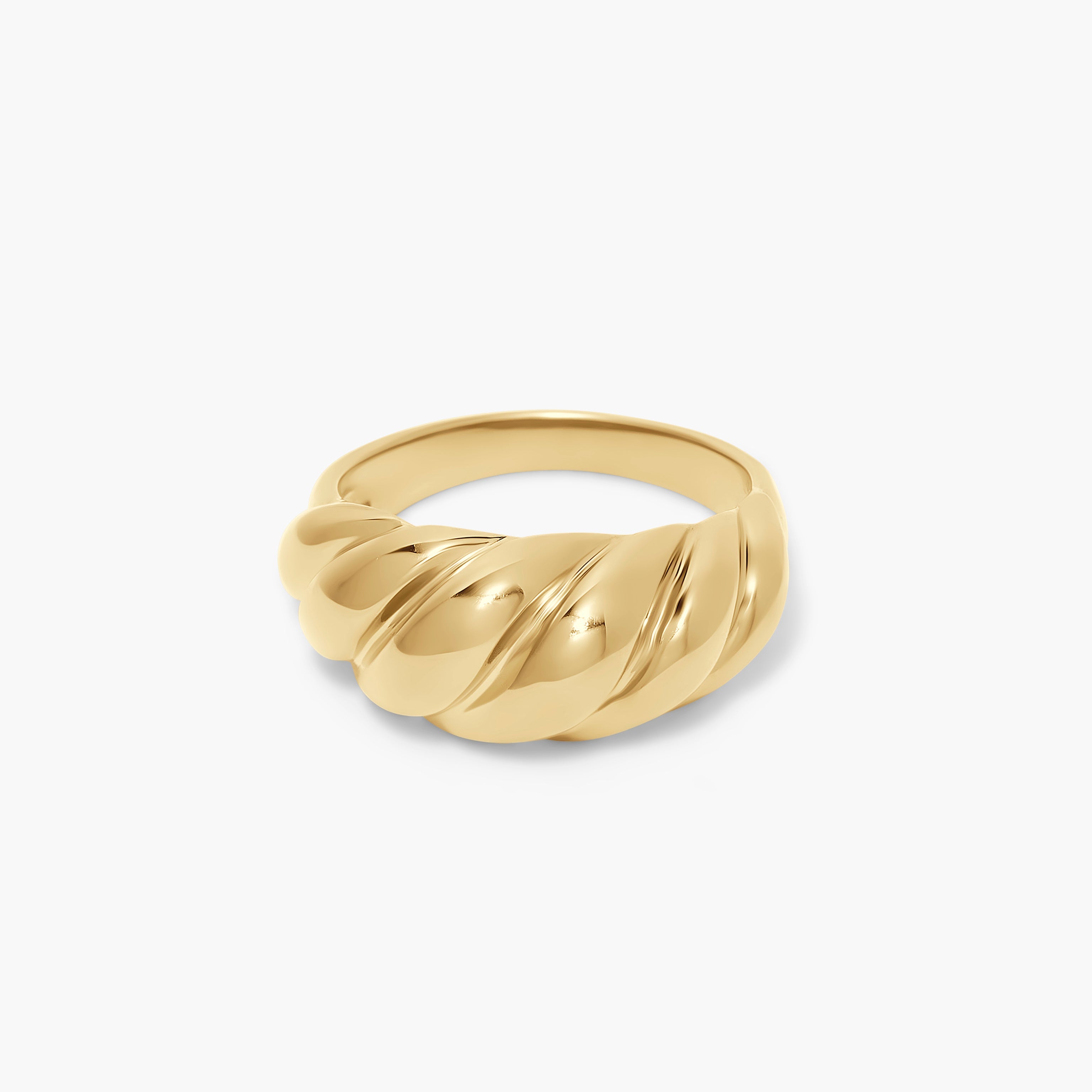14K Gold Aurea Dome Ring