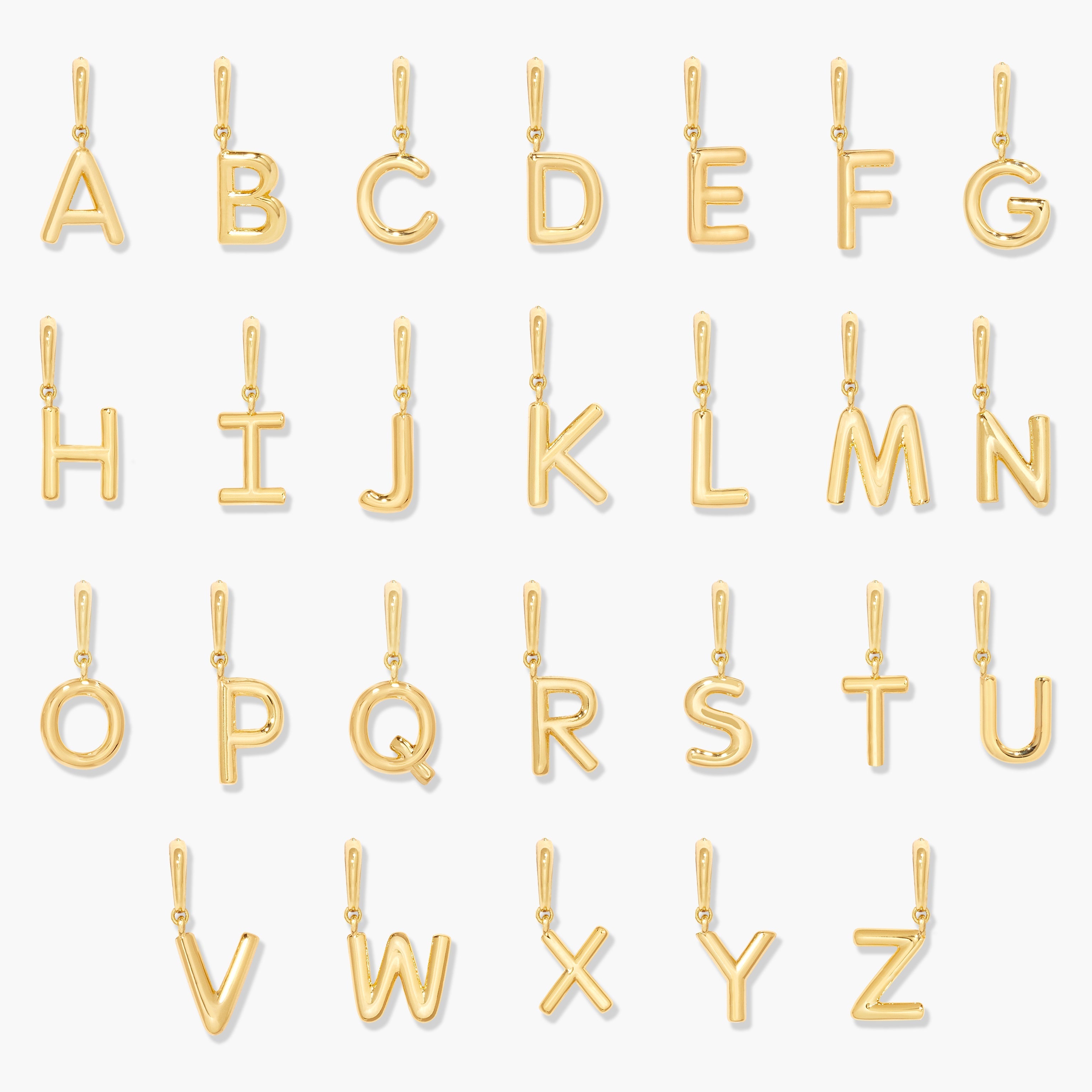 14K Gold Aureline Initial Bead Bracelet