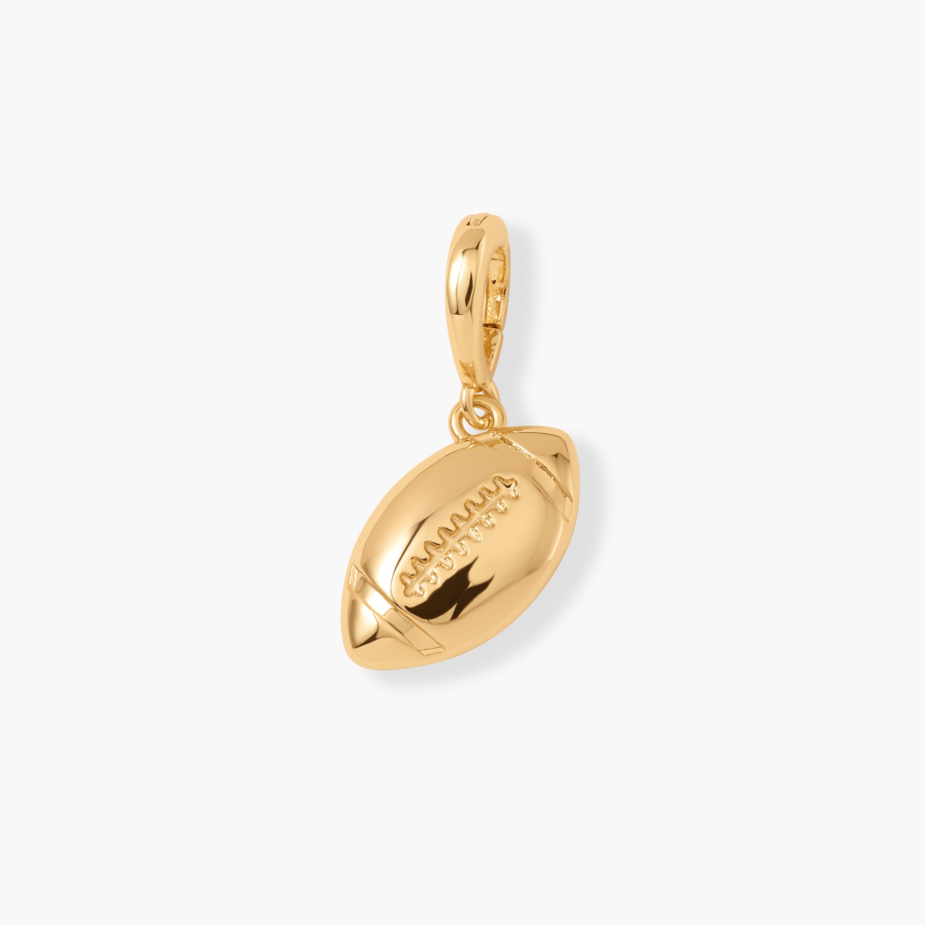 14K Gold Valor Football Charm