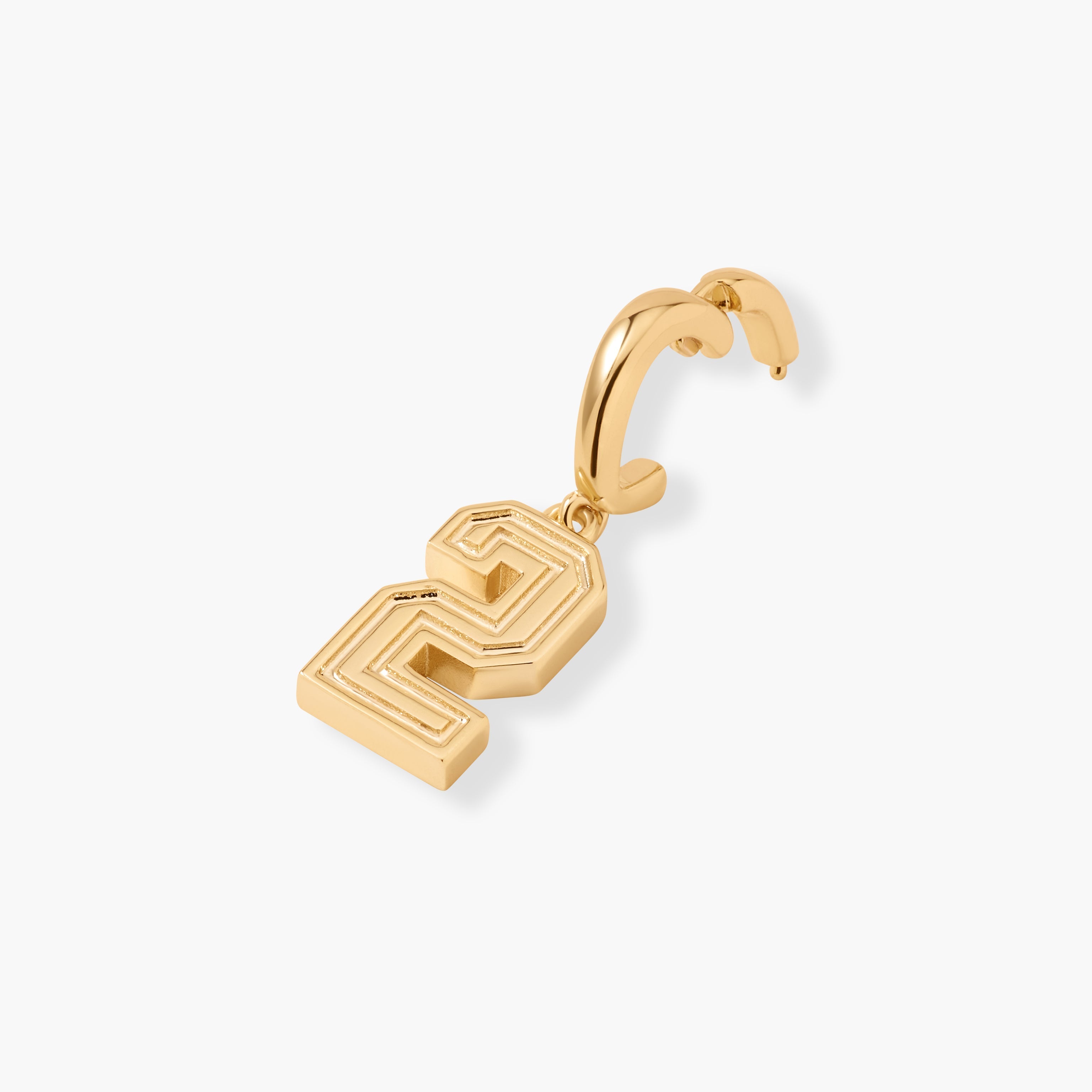 14K Gold Numeria Charm
