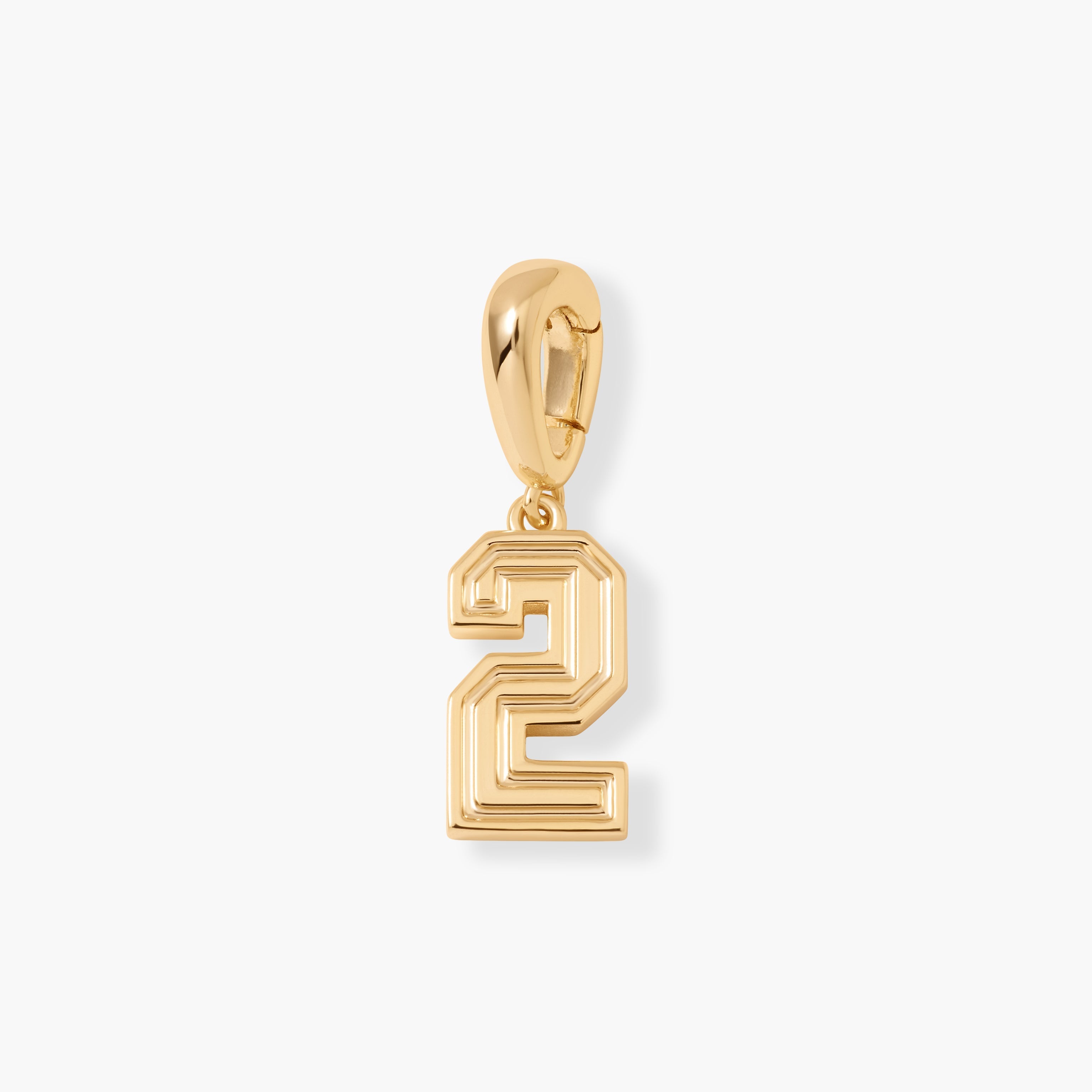 14K Gold Numeria Charm
