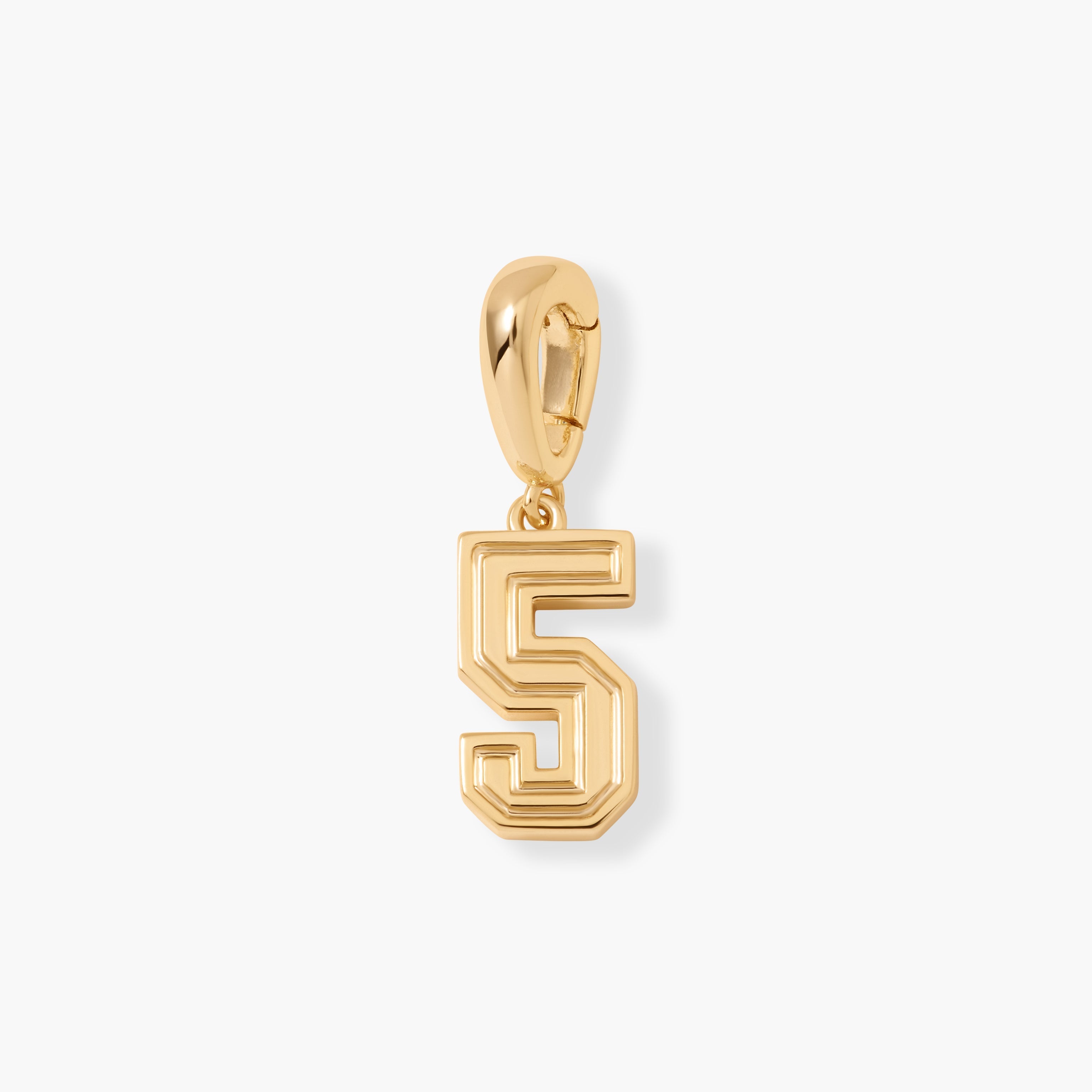 14K Gold Numeria Charm