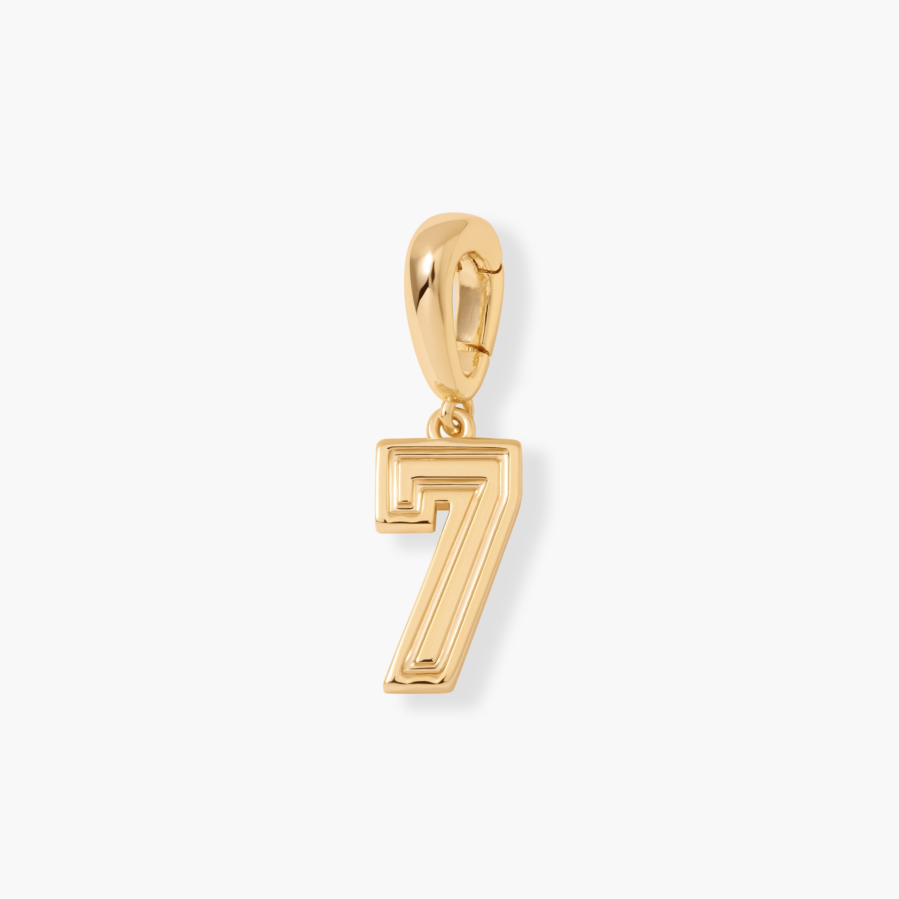 14K Gold Numeria Charm