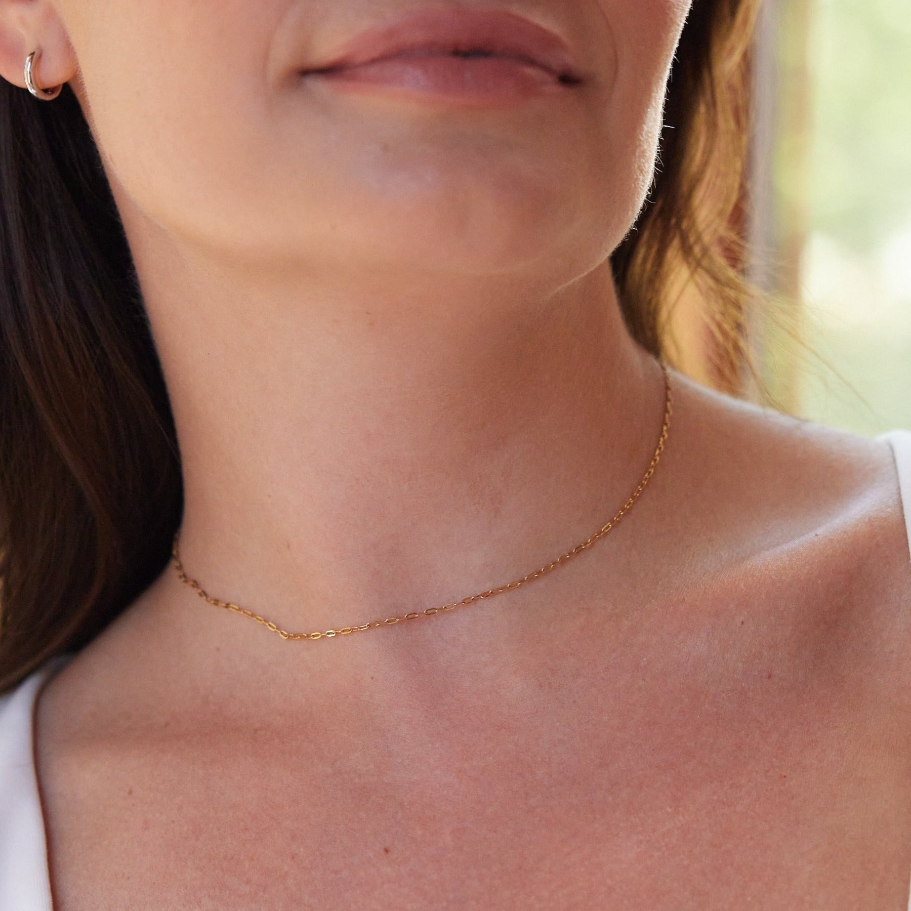 14K Gold Aria Choker