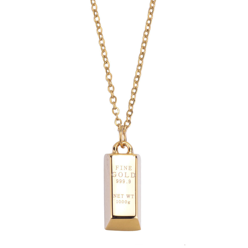10K Gold Wealthy Nuggets Necklace