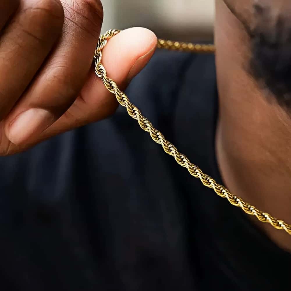 14K Gold Heritage Twist Chain