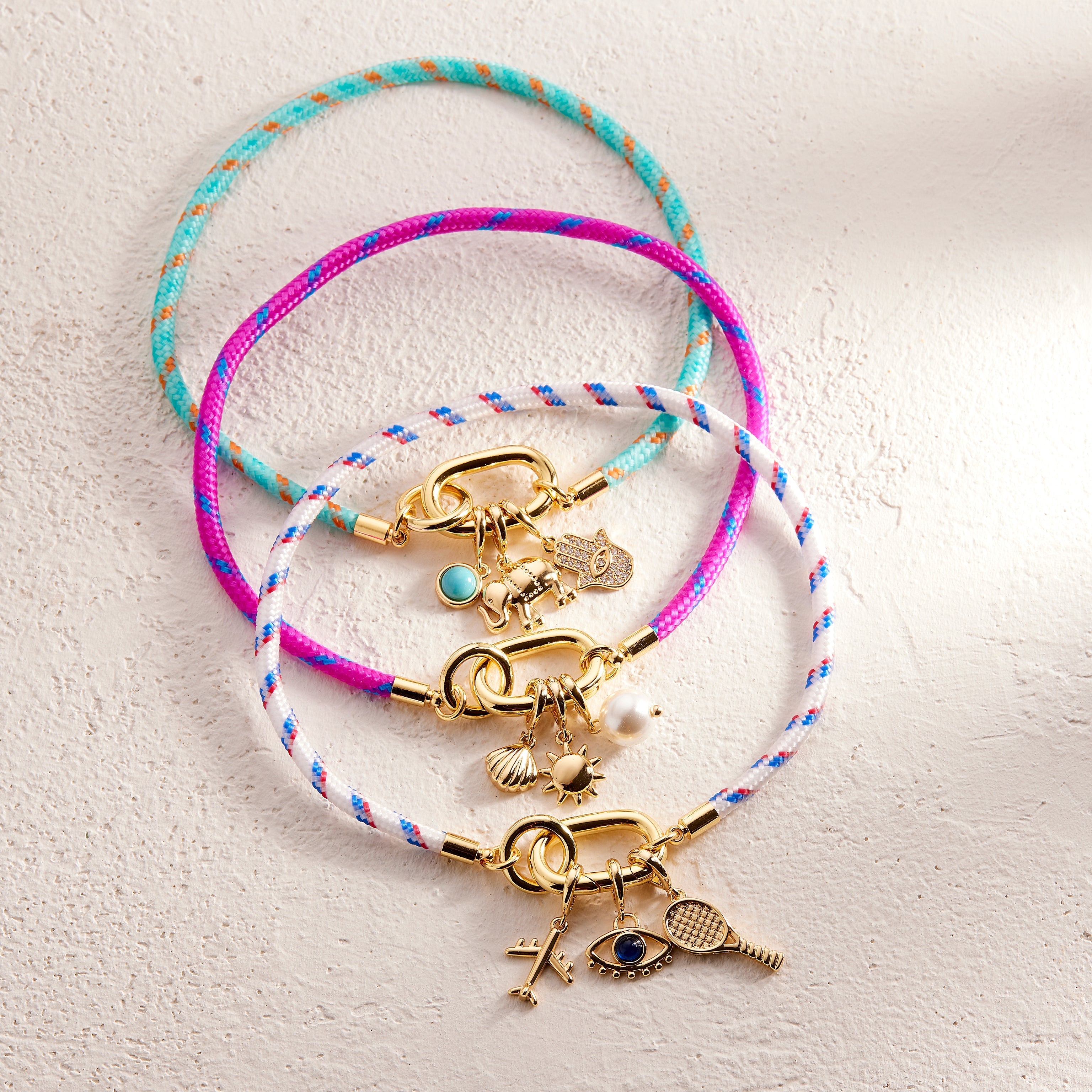 14K Gold Serena Tennis Racket Charm