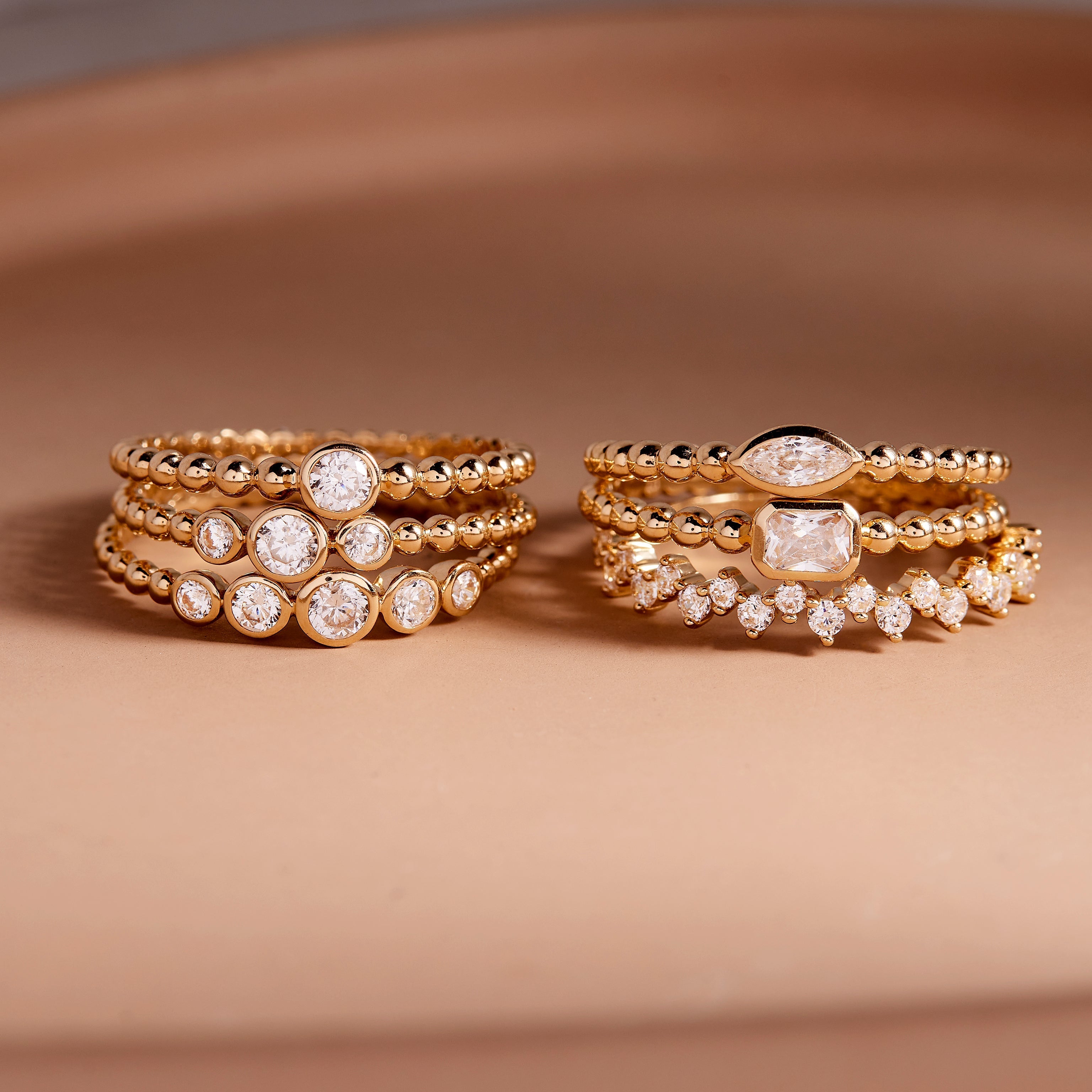 14K Gold Liora Diamond Ring