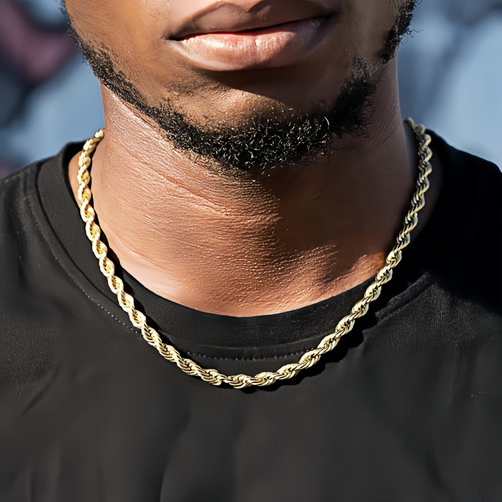 14K Gold Classic Rope Chain