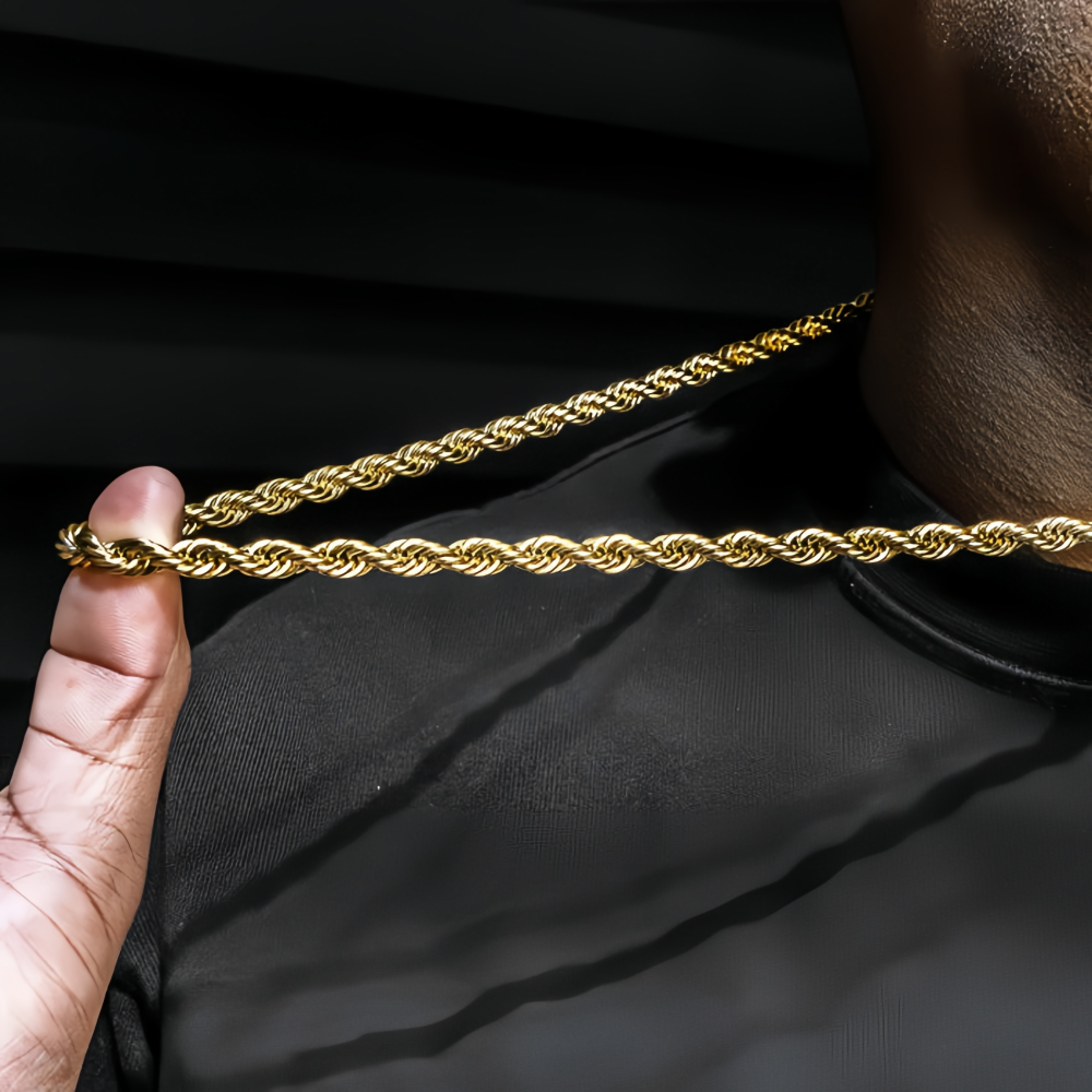14K Gold Classic Rope Chain