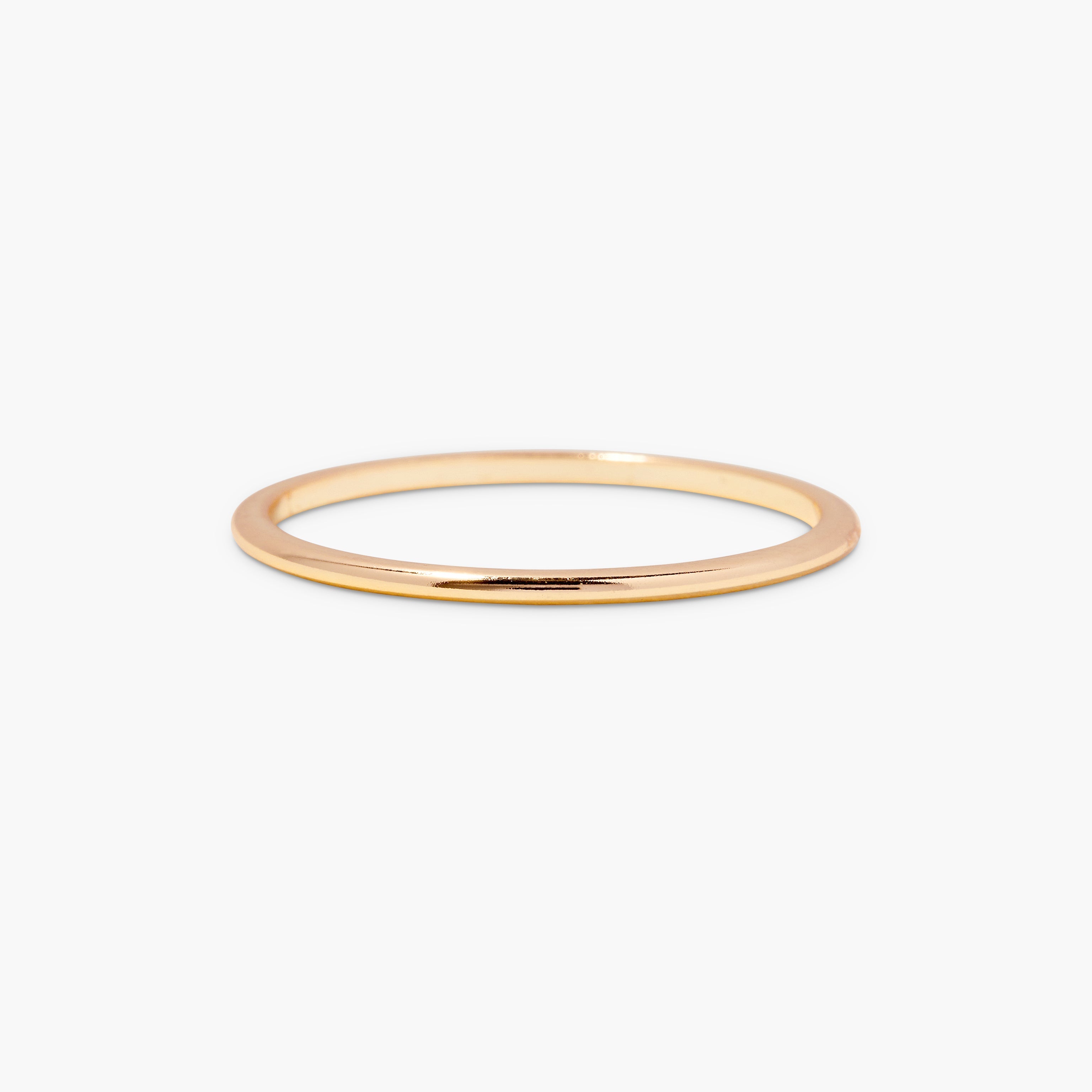 14K Gold Lisse Fine Band Ring