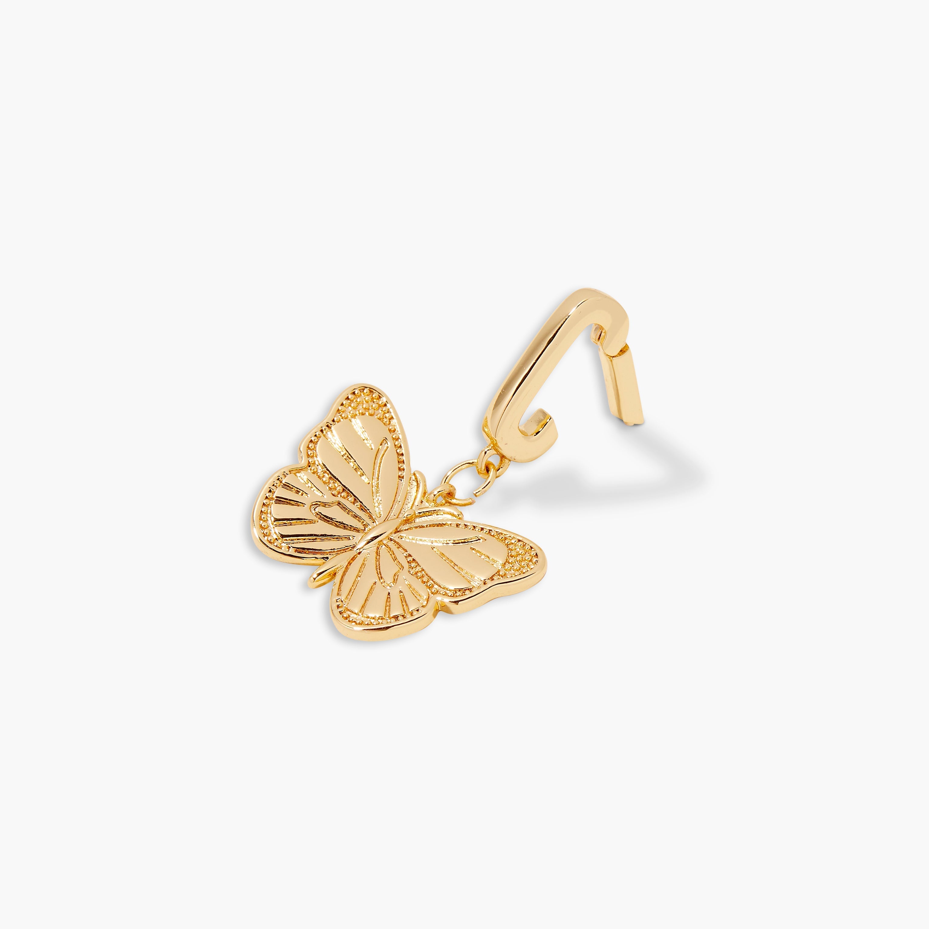 14K Gold Elara Butterfly Charm