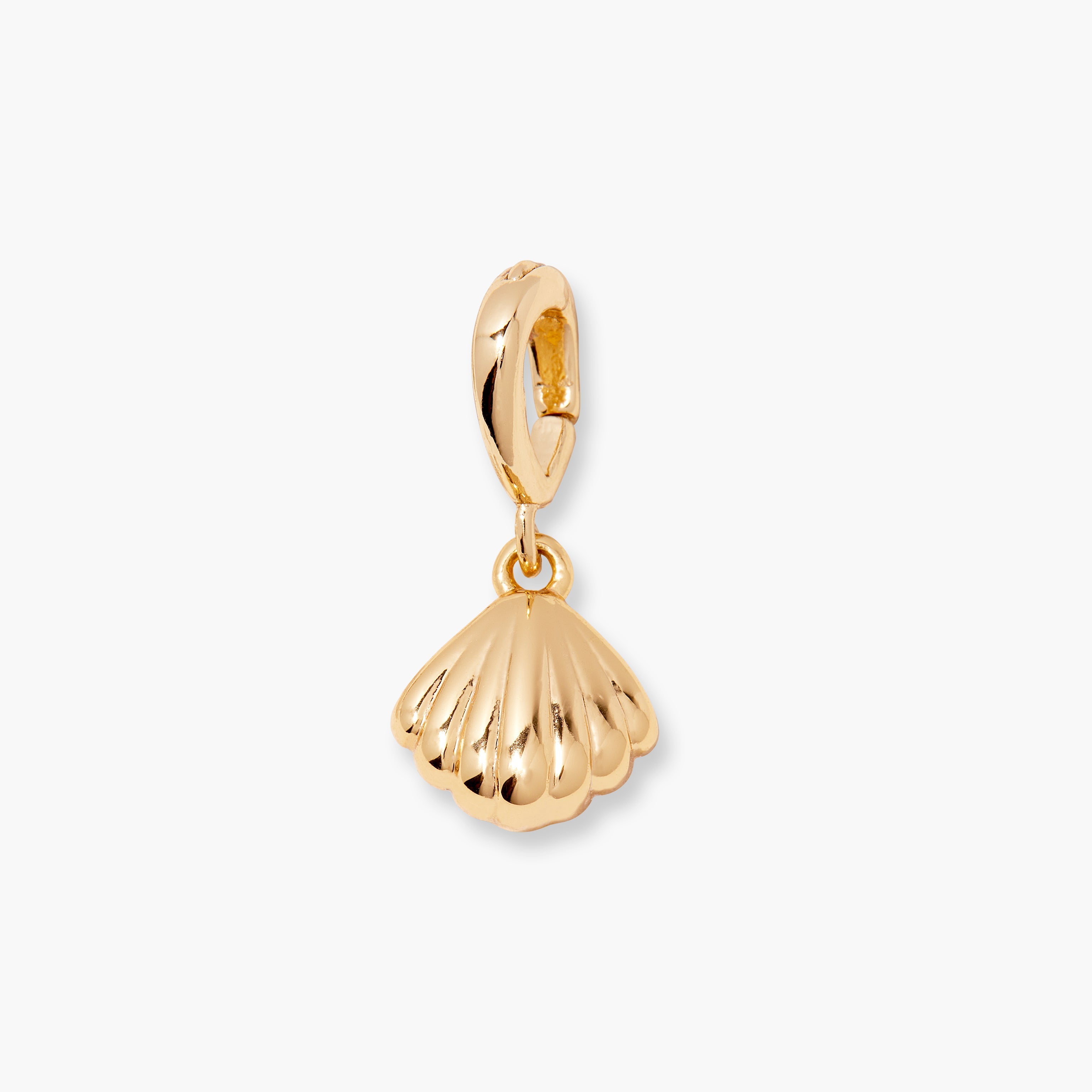 14K Gold Maris Shell Charm
