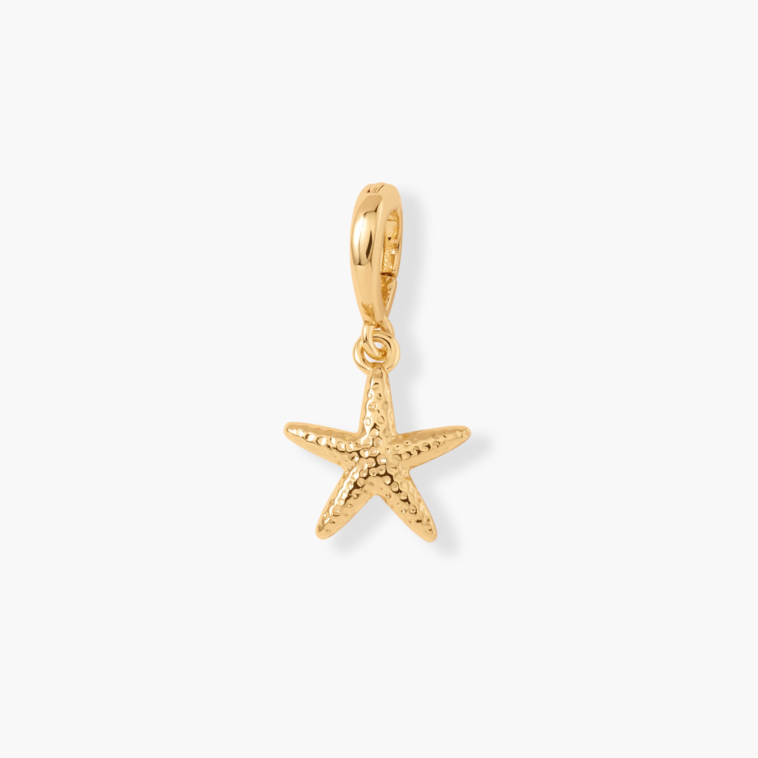 14K Gold Coraline Starfish Charm