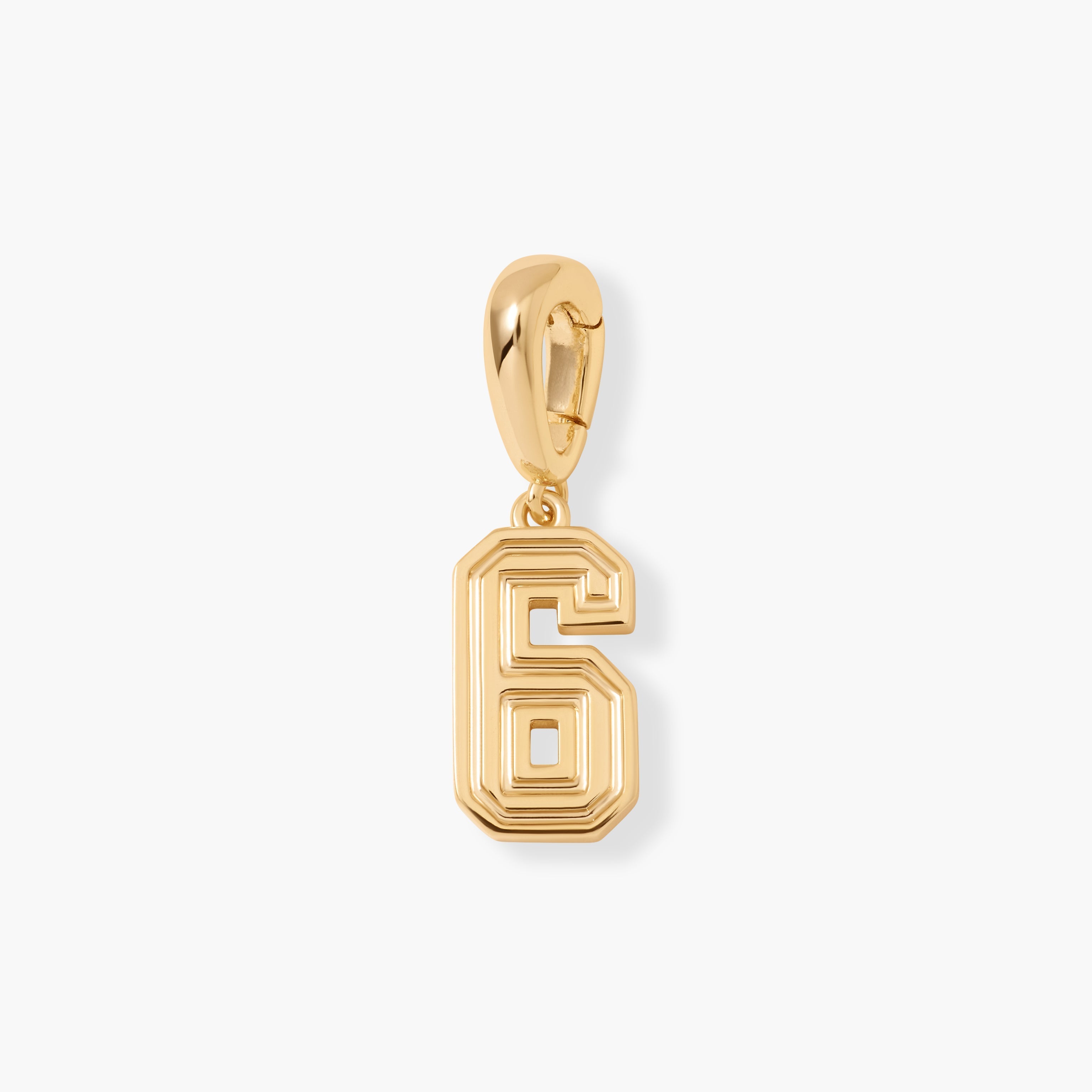 14K Gold Numeria Charm