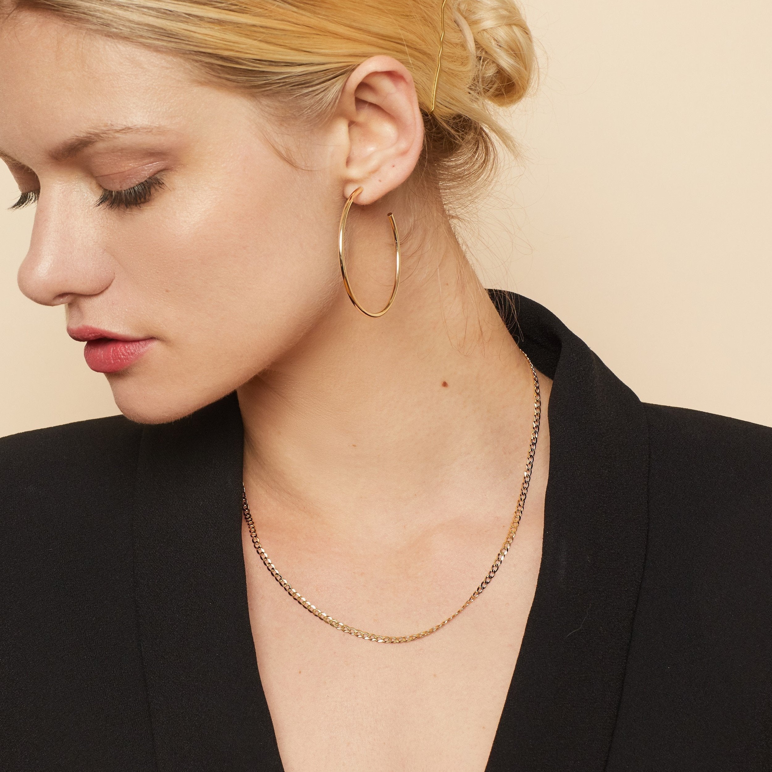 10K Gold Ardent Curb Chain