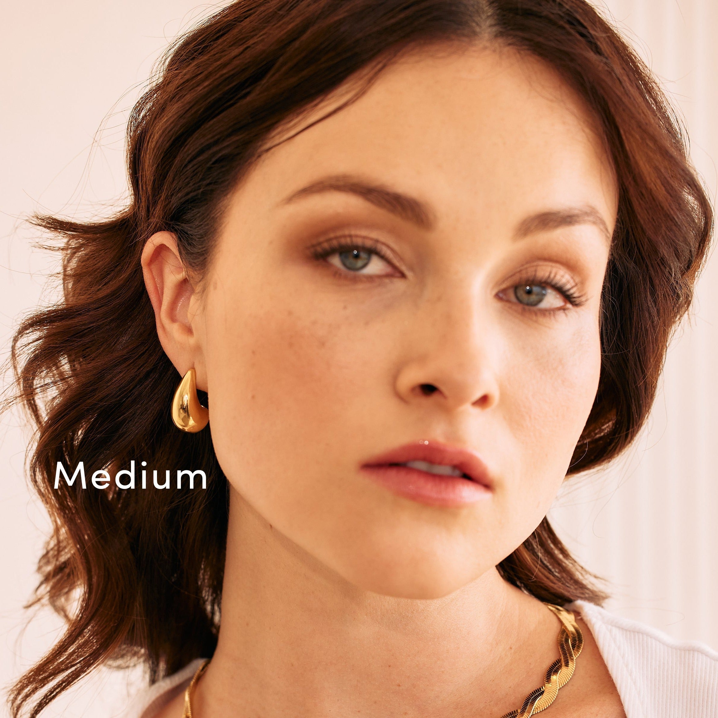 14K Gold Solara Statement Earrings