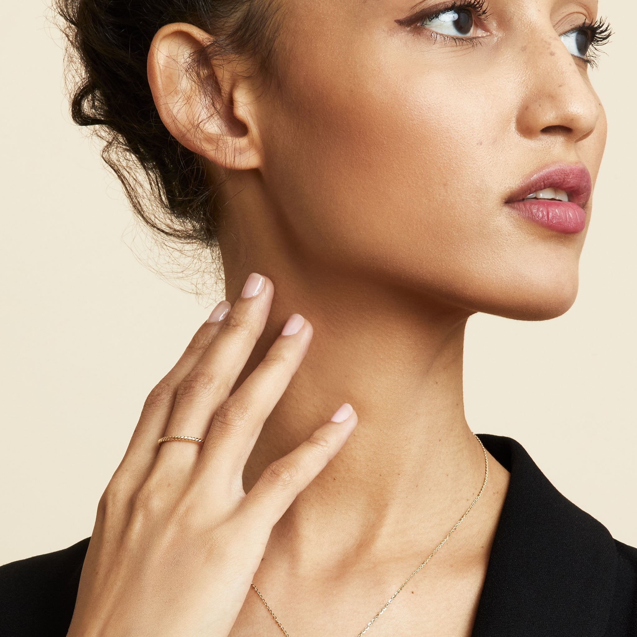 10K Gold Dawn Twisted Ring