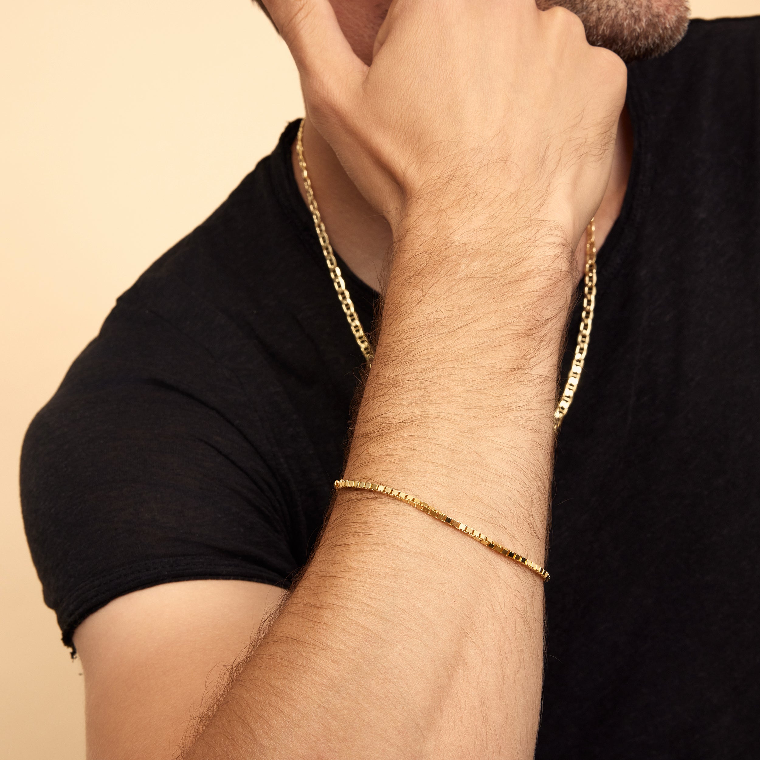 10K Gold Monaco Rope Bracelet
