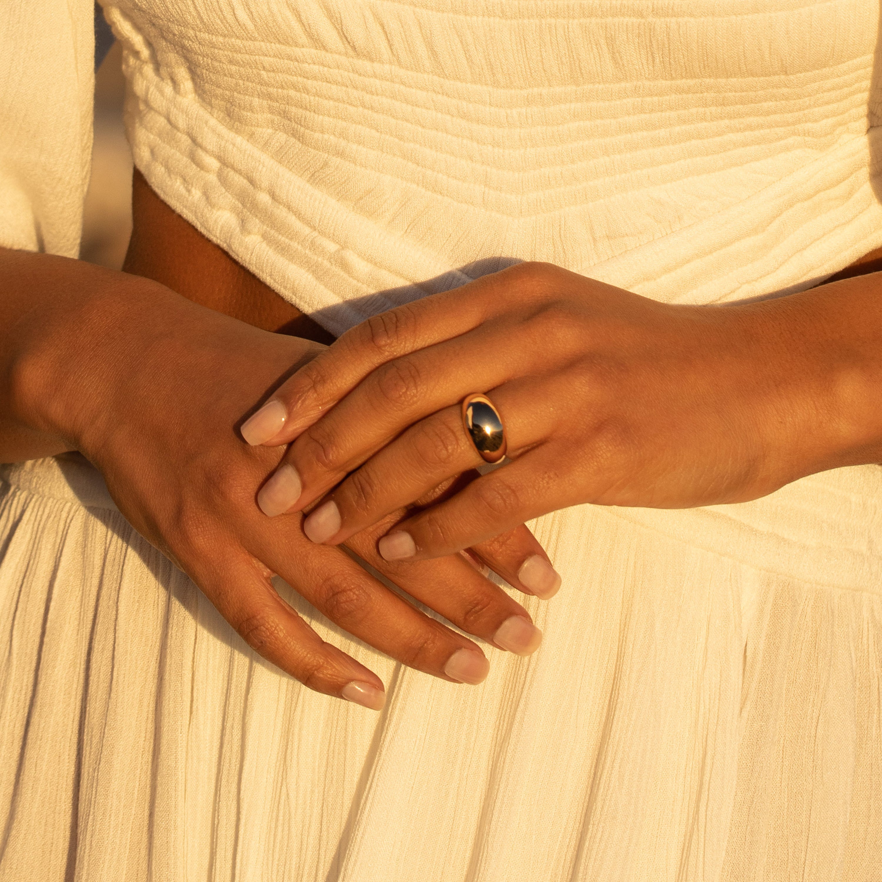 14K Gold Aureline Bold Ring