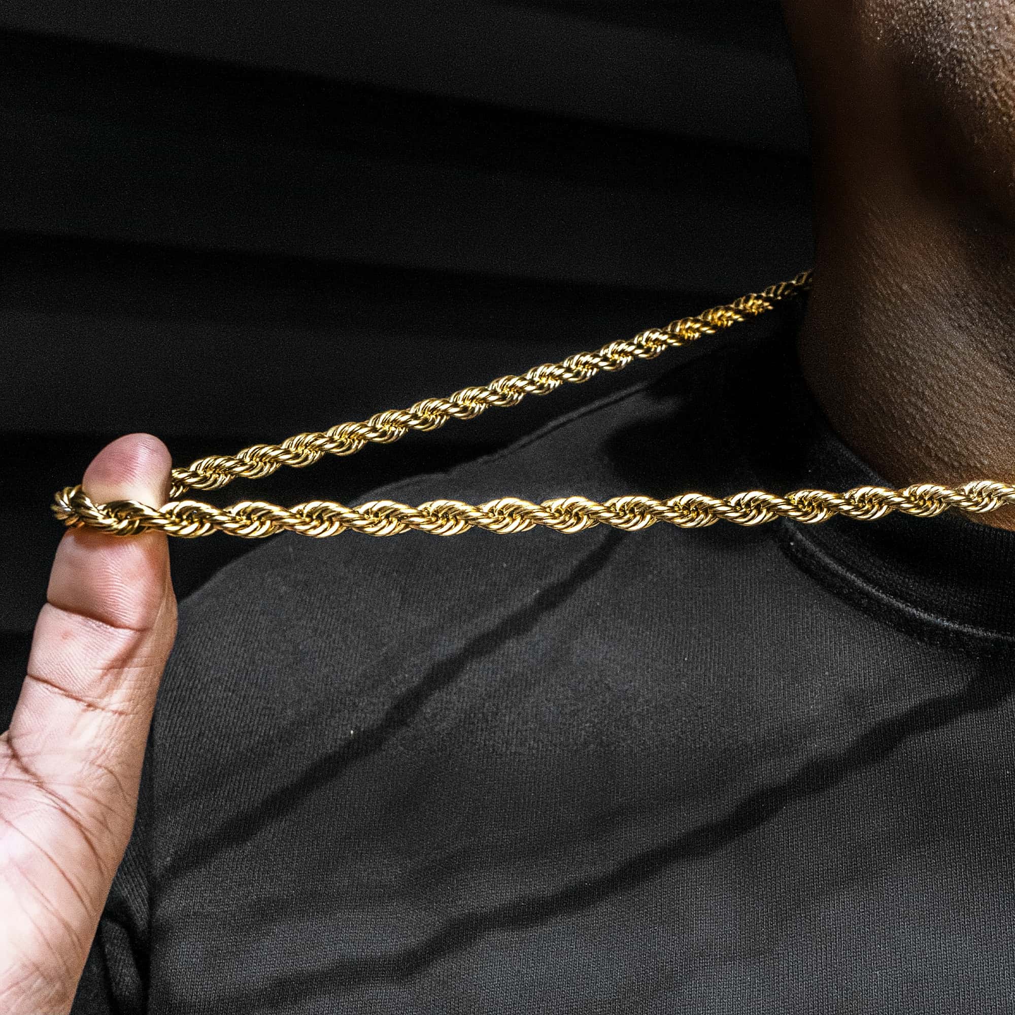 14K Gold Classic Rope Chain